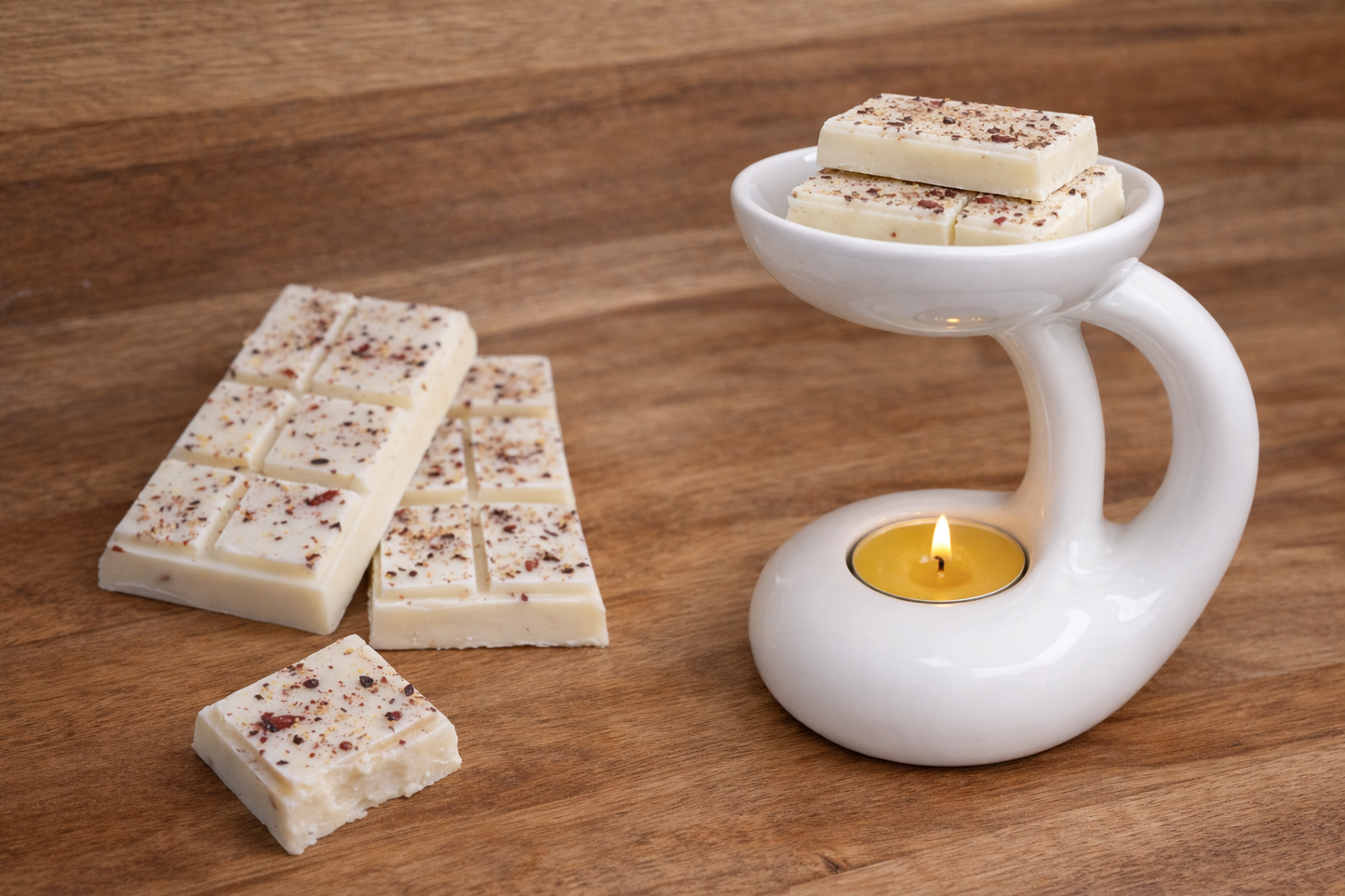 Wax Burner Bali - White