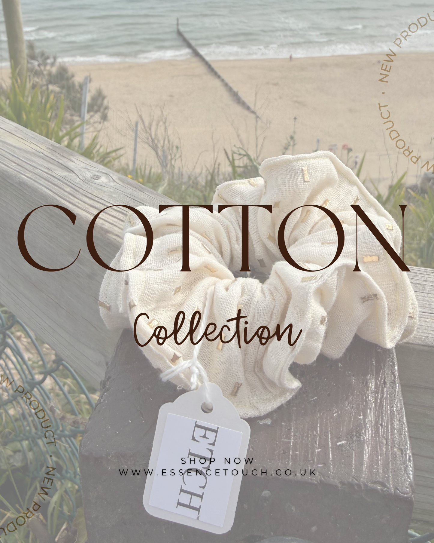 Essence Touch™ Cotton Scrunchies – Limited Edition