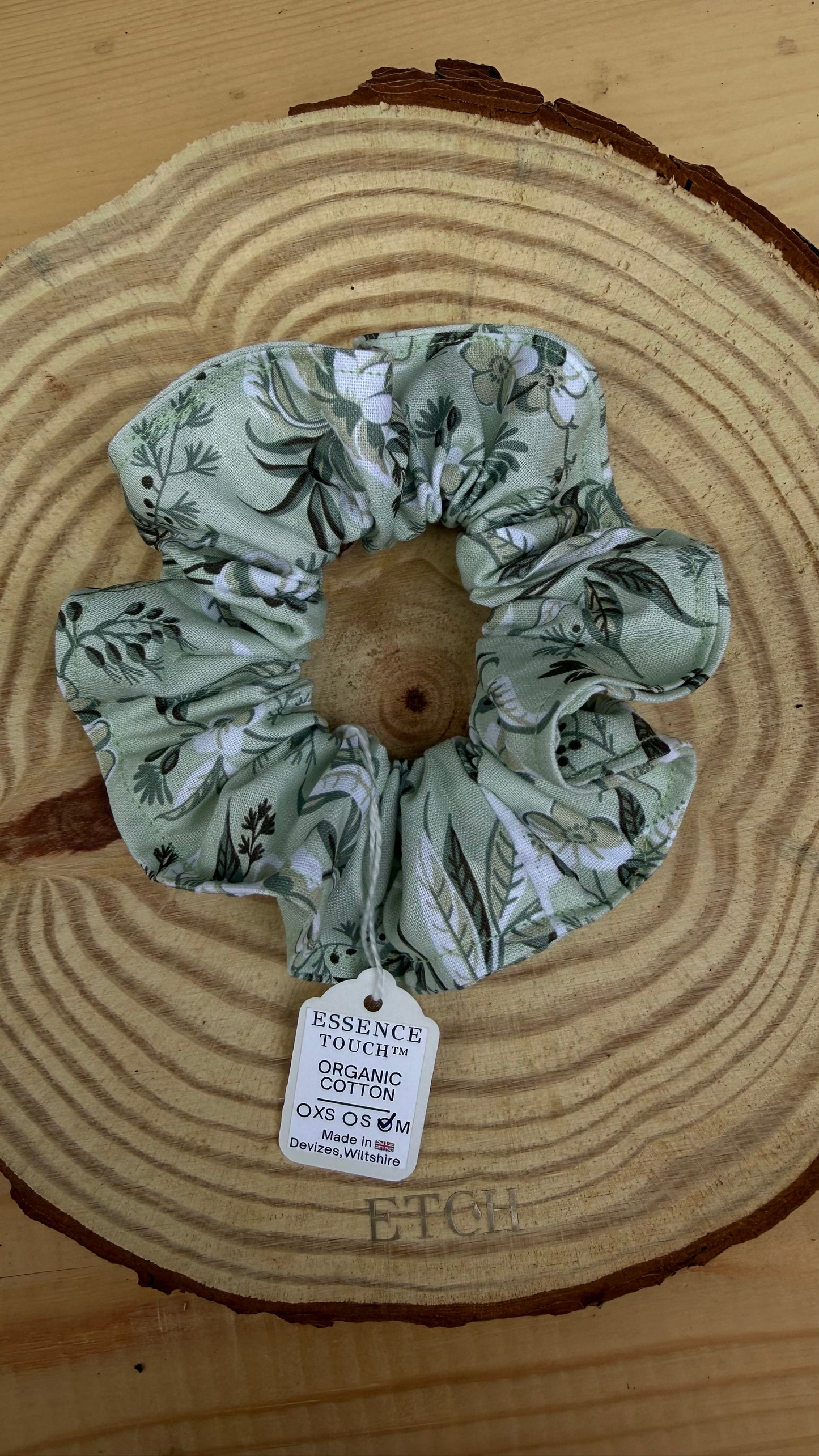 Botanical Cotton Scrunchie – Sage Garden | ETCH™