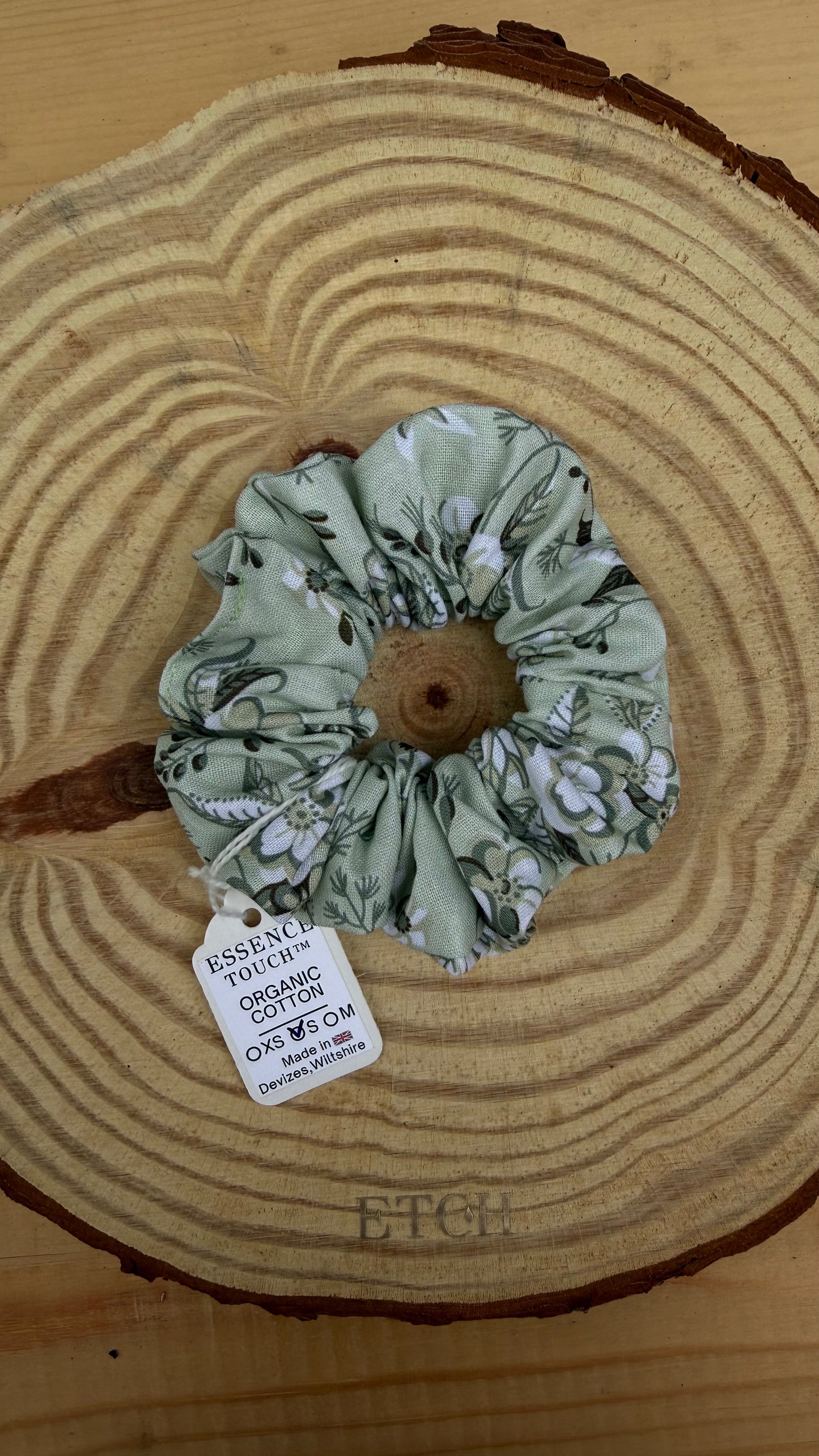Botanical Cotton Scrunchie – Sage Garden | ETCH™