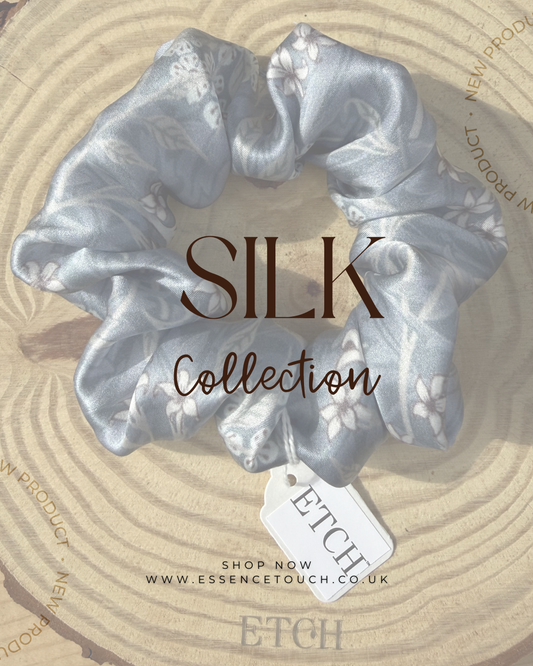 Essence Touch™ Silk Scrunchie – Lightweight Hair Friendly